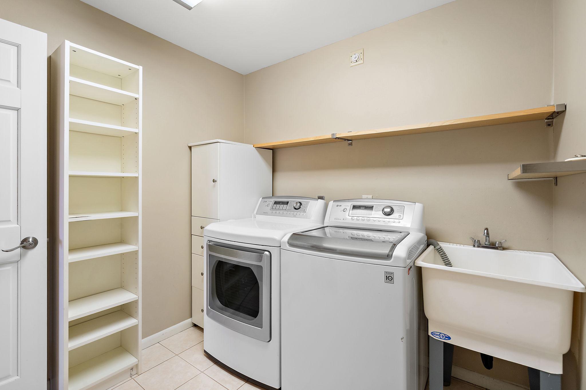In-unit Laundry (only condo in the building with laundry)