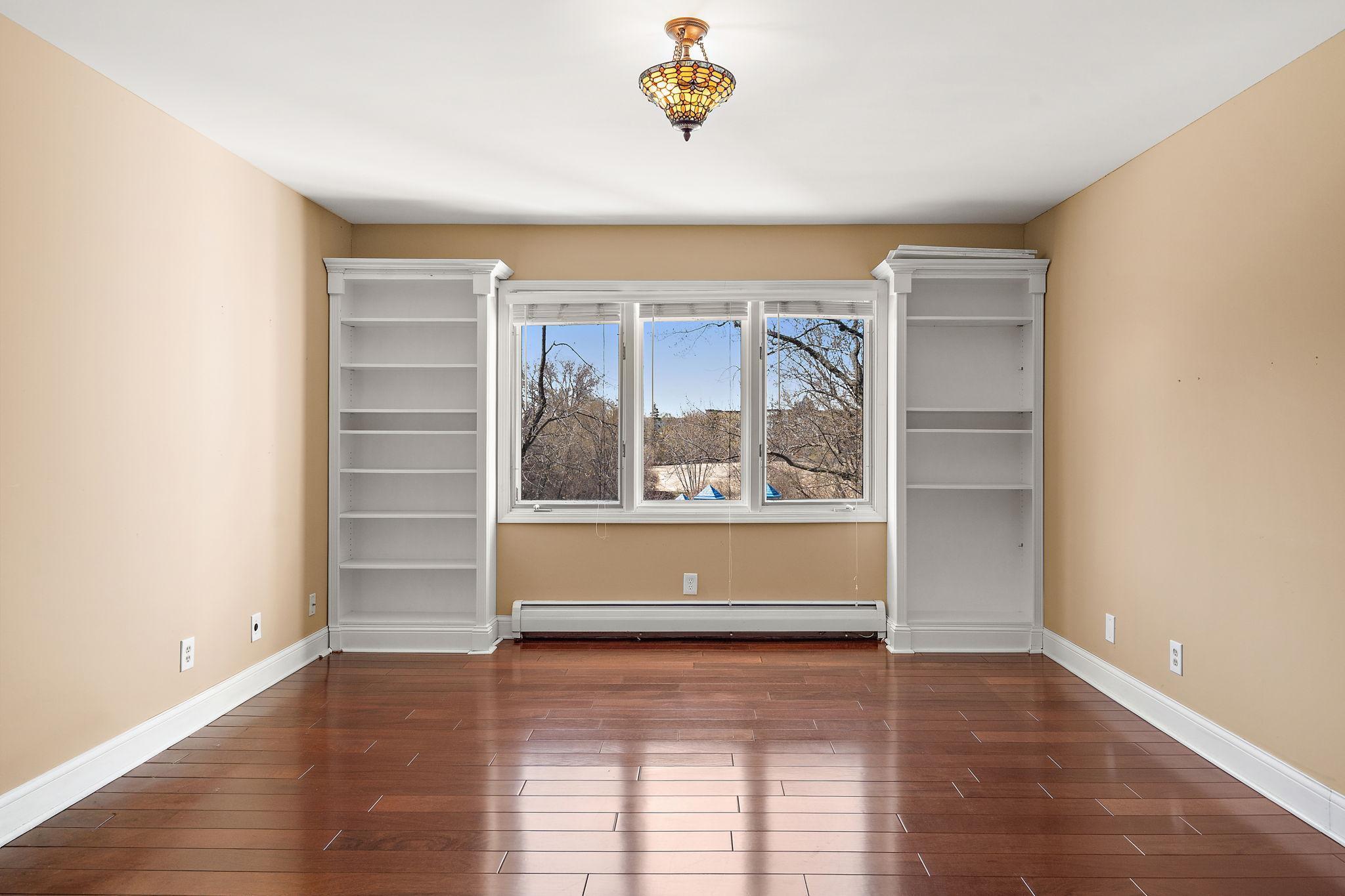 Bedroom 4 with custom shelves