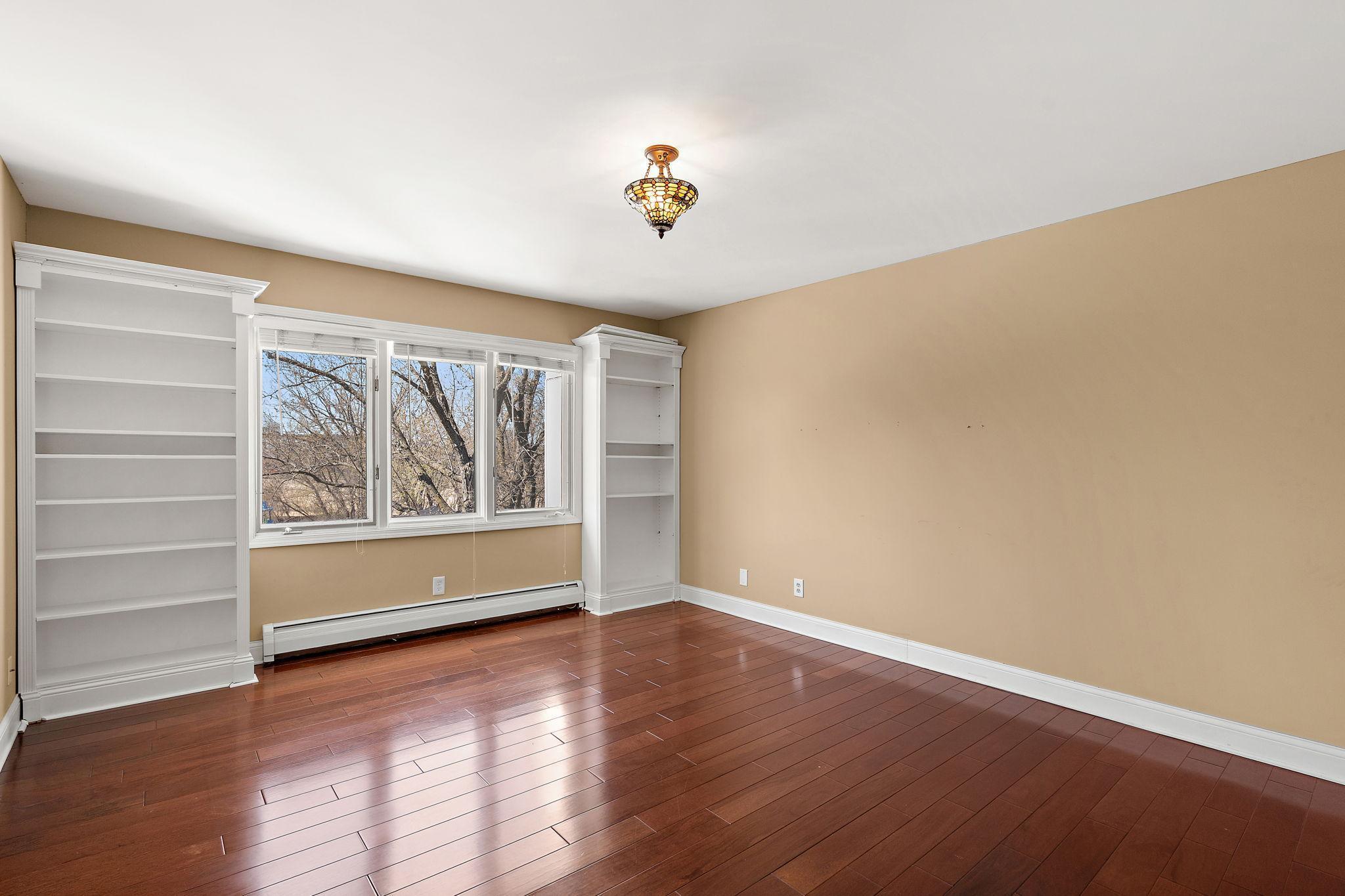 Bedroom 4 with custom shelves