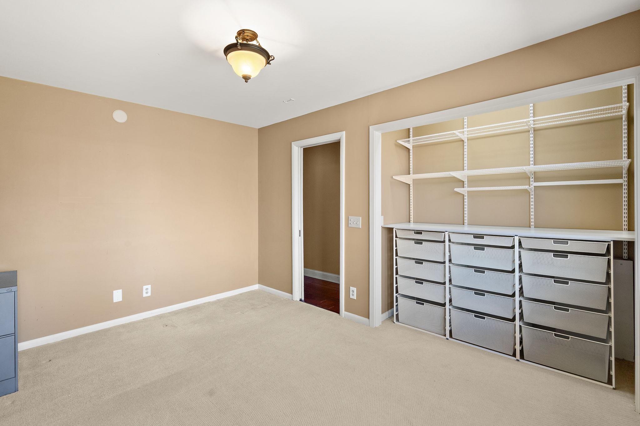 Bedroom 2 with custom closet