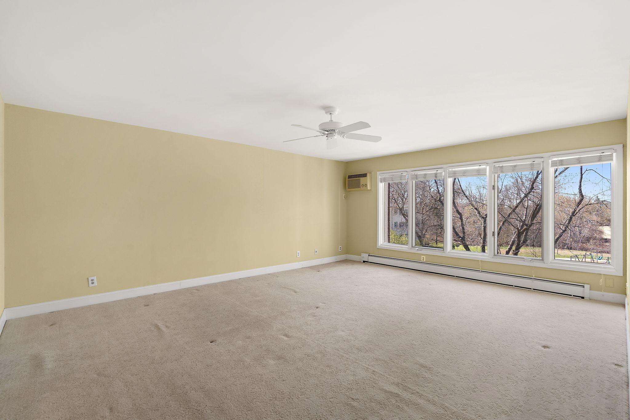 Spacious Primary Bedroom with lots of sunlight