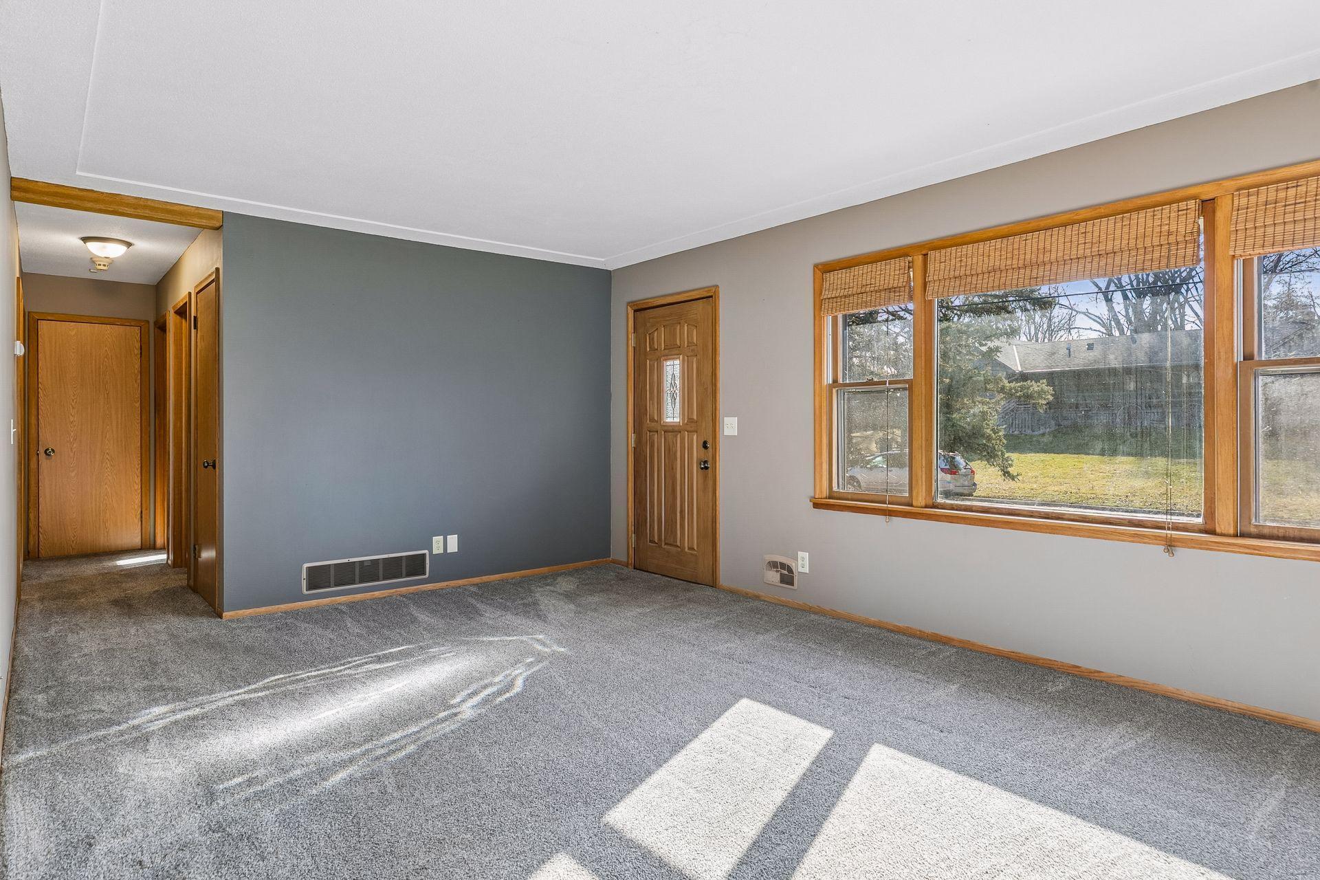 Front Entry & Living Room