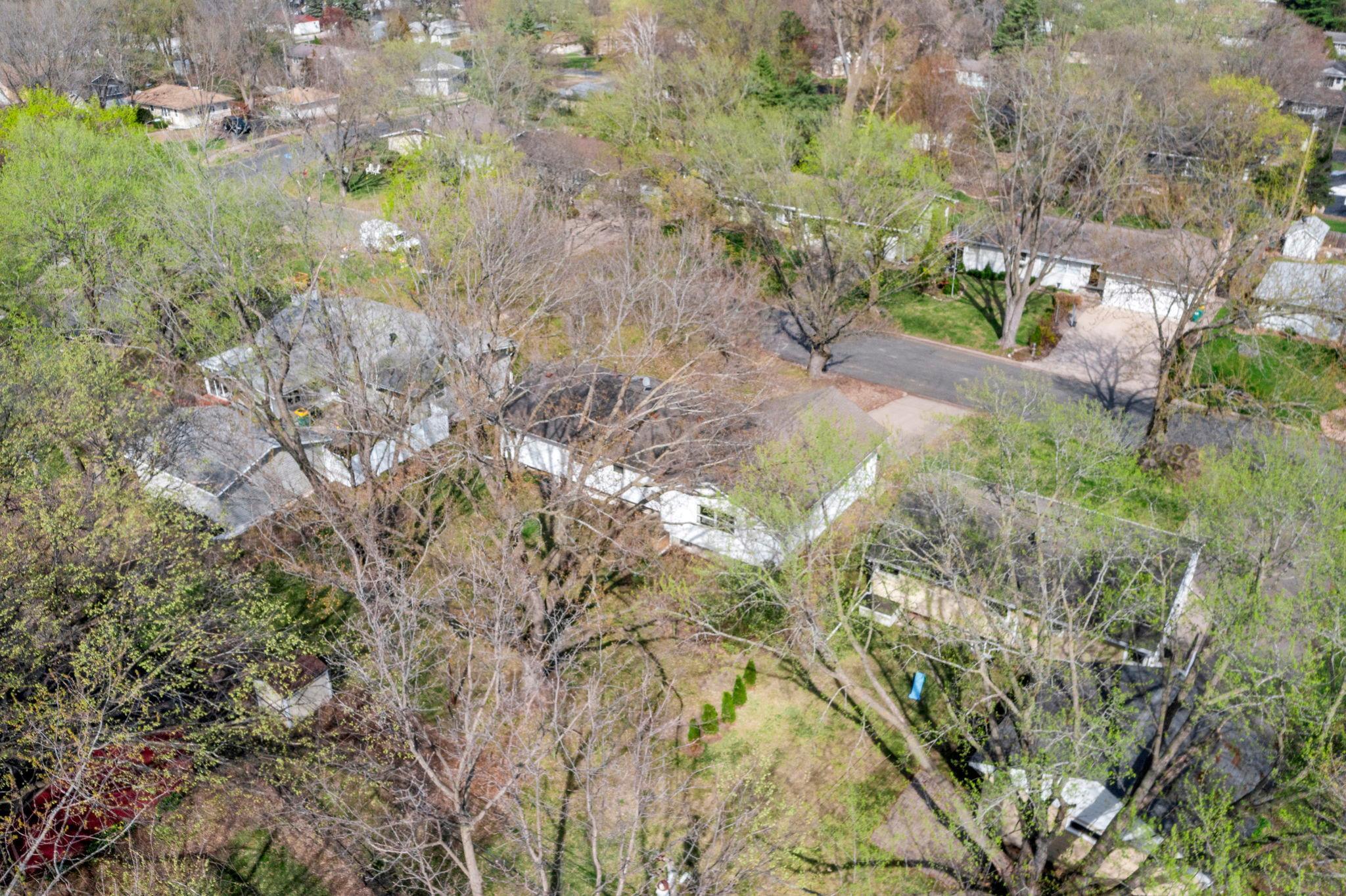 Aerial view - Rear elevation