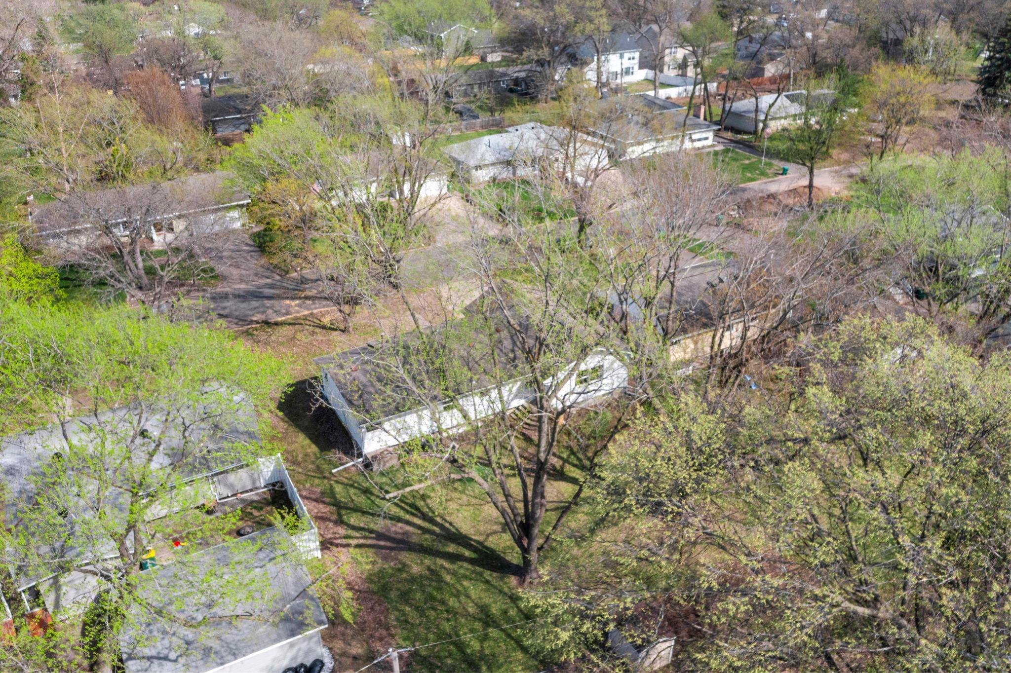 Aerial view - Rear elevation