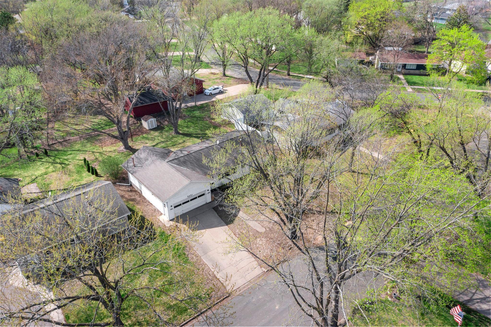 Aerial view - Front elevation