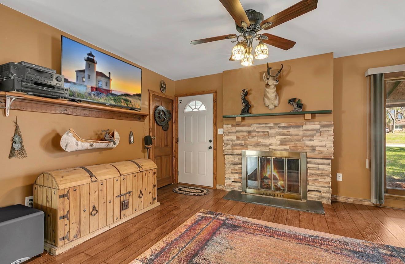 Living Room front entry