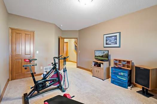 ... could be used as an exercise room