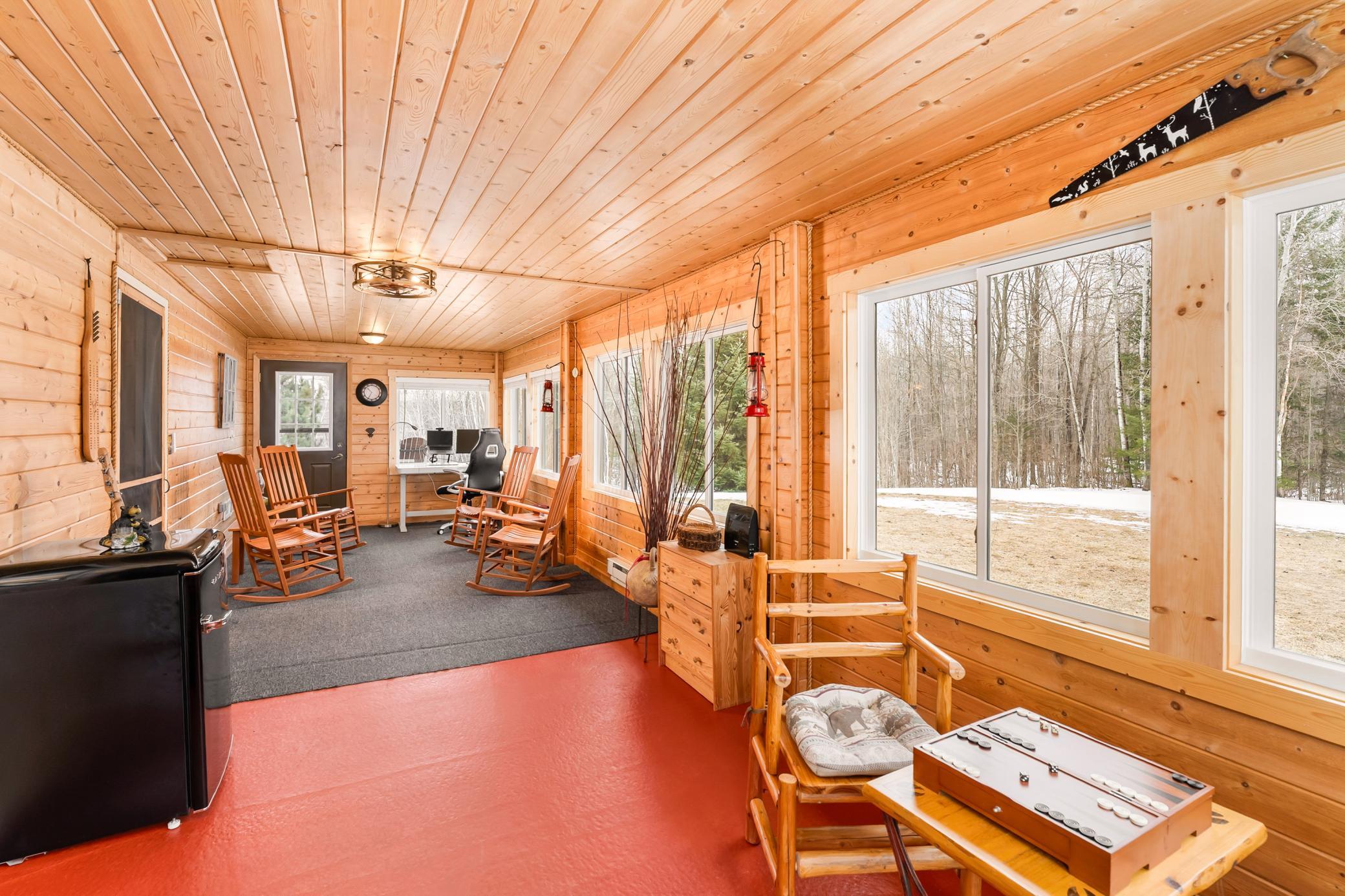 Relax in your year-'round porch