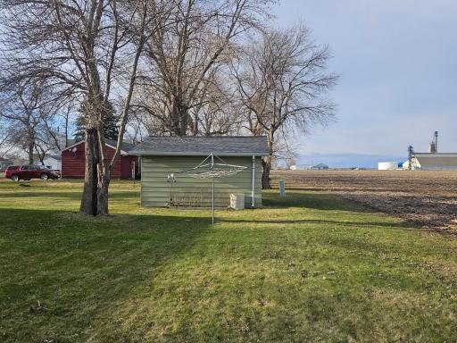 Backyard and shed