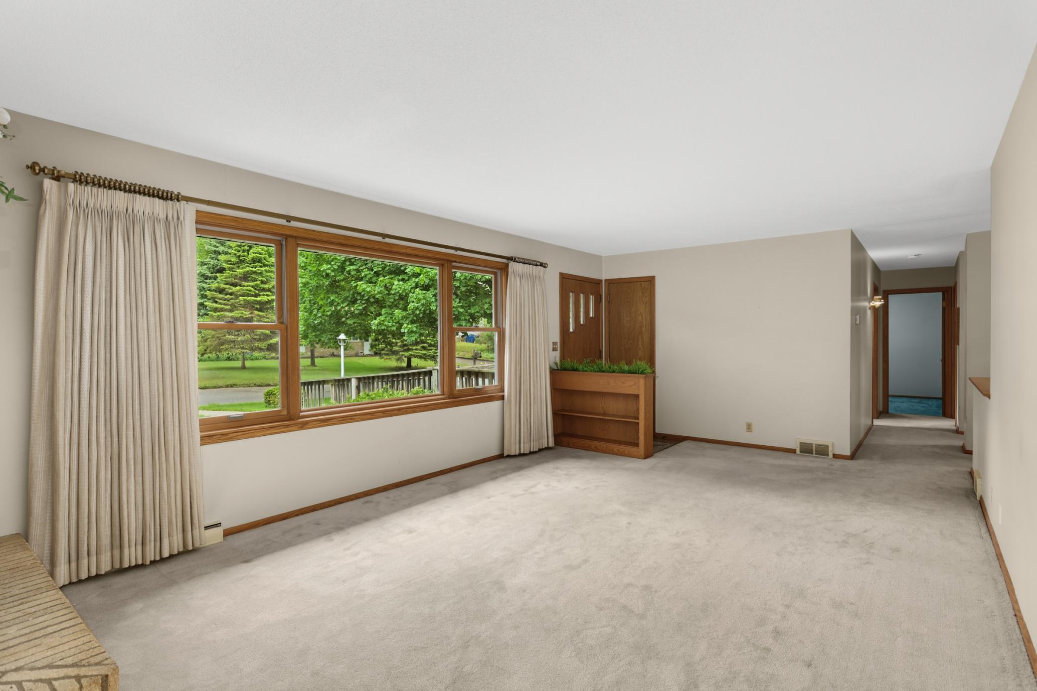 Enjoy spacious rooms all throughout this home.