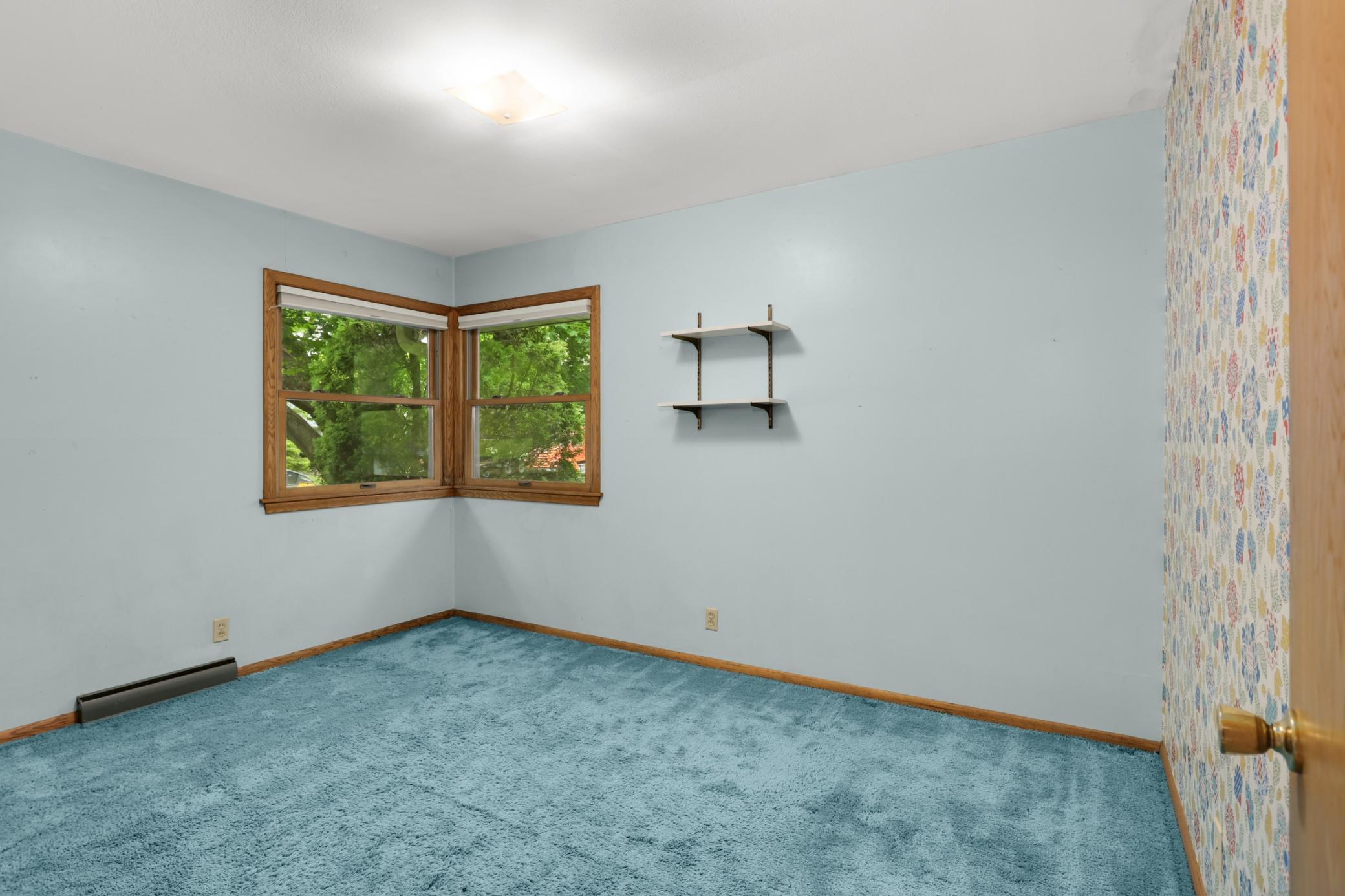 Three bedrooms on the main floor.