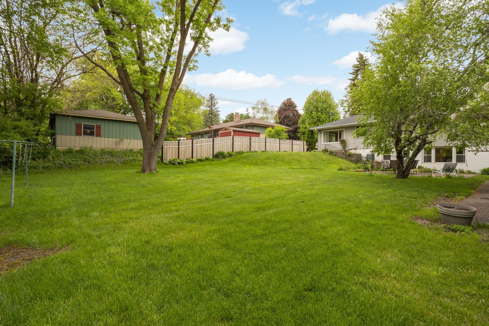 Plenty of room to spread out and even have a garden.