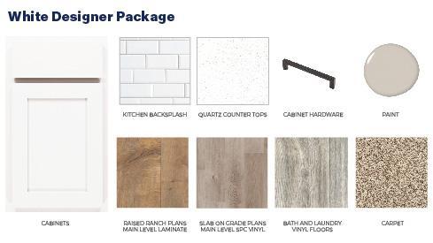 Your new home interior color package