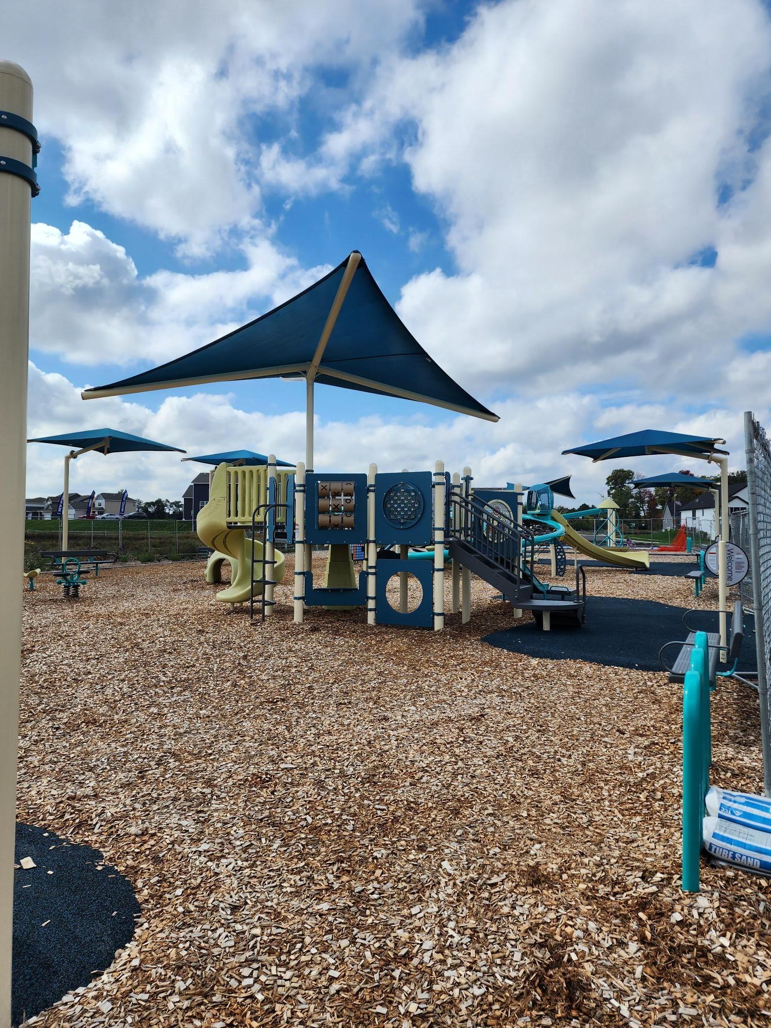 Such a fun new playground.