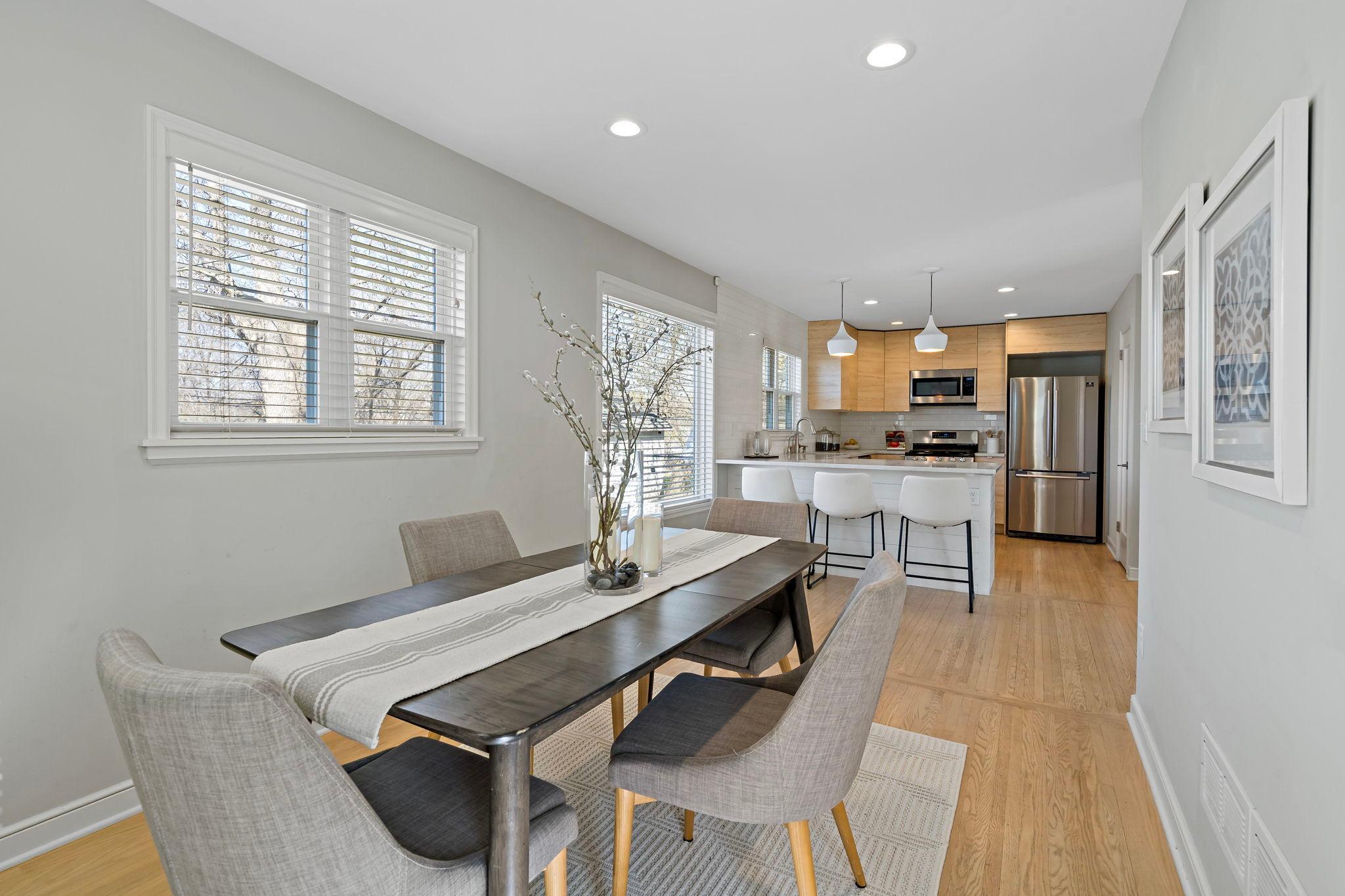 Dedicated dining room