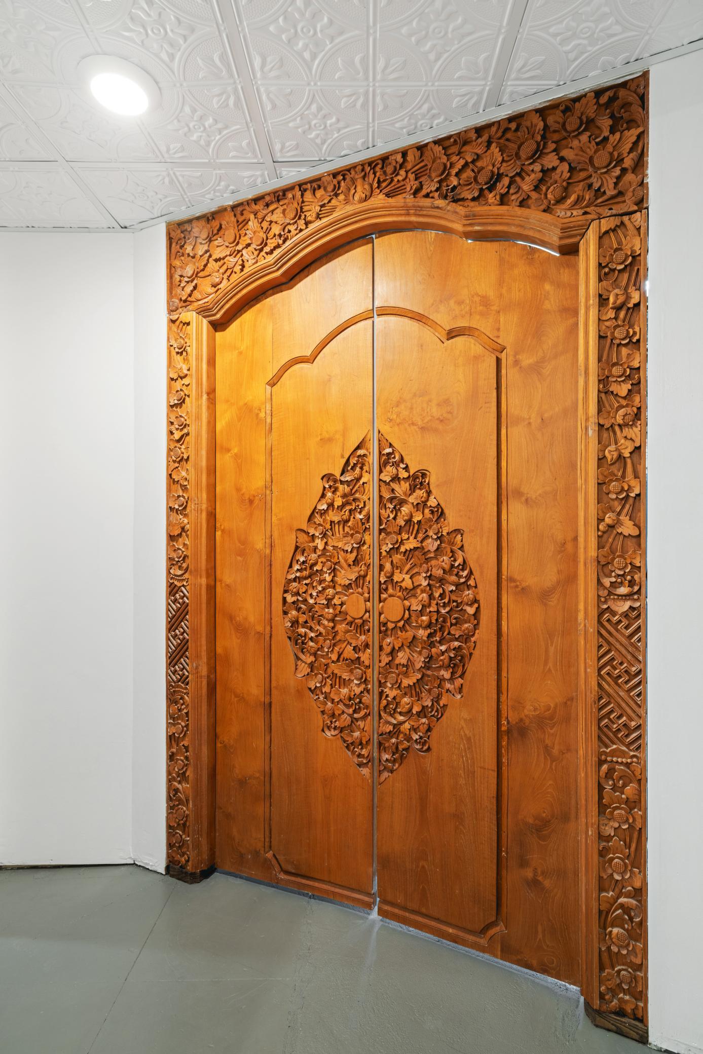 Doors to utility room