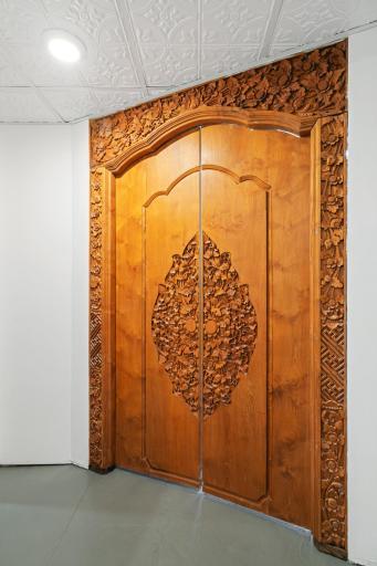 Doors to utility room