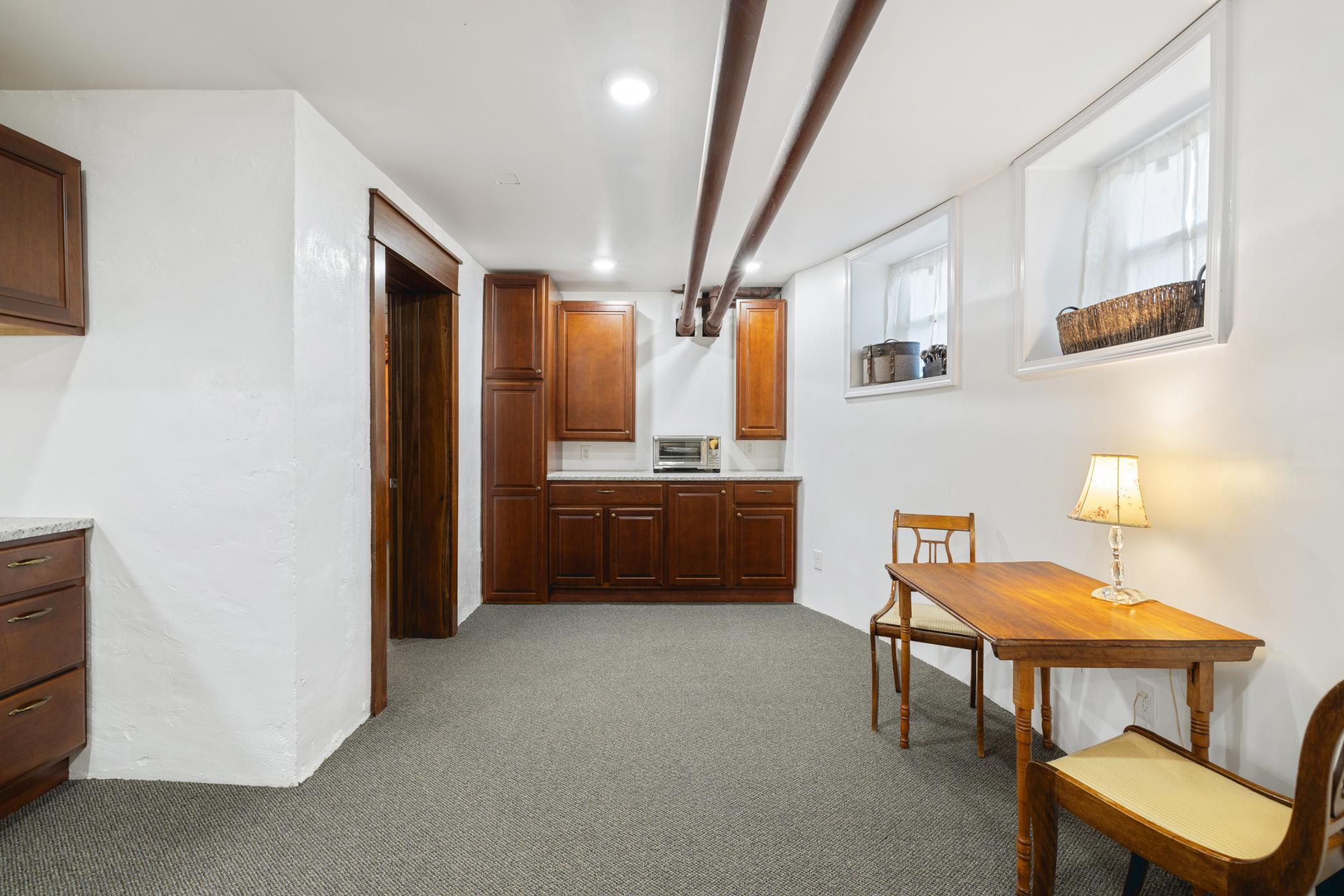 Basement living room/craft room