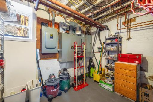 Electrical panel/ utility in separate utility room