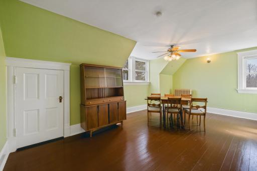 3rd floor dining room/ bedroom option