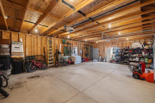 Newer detached garage