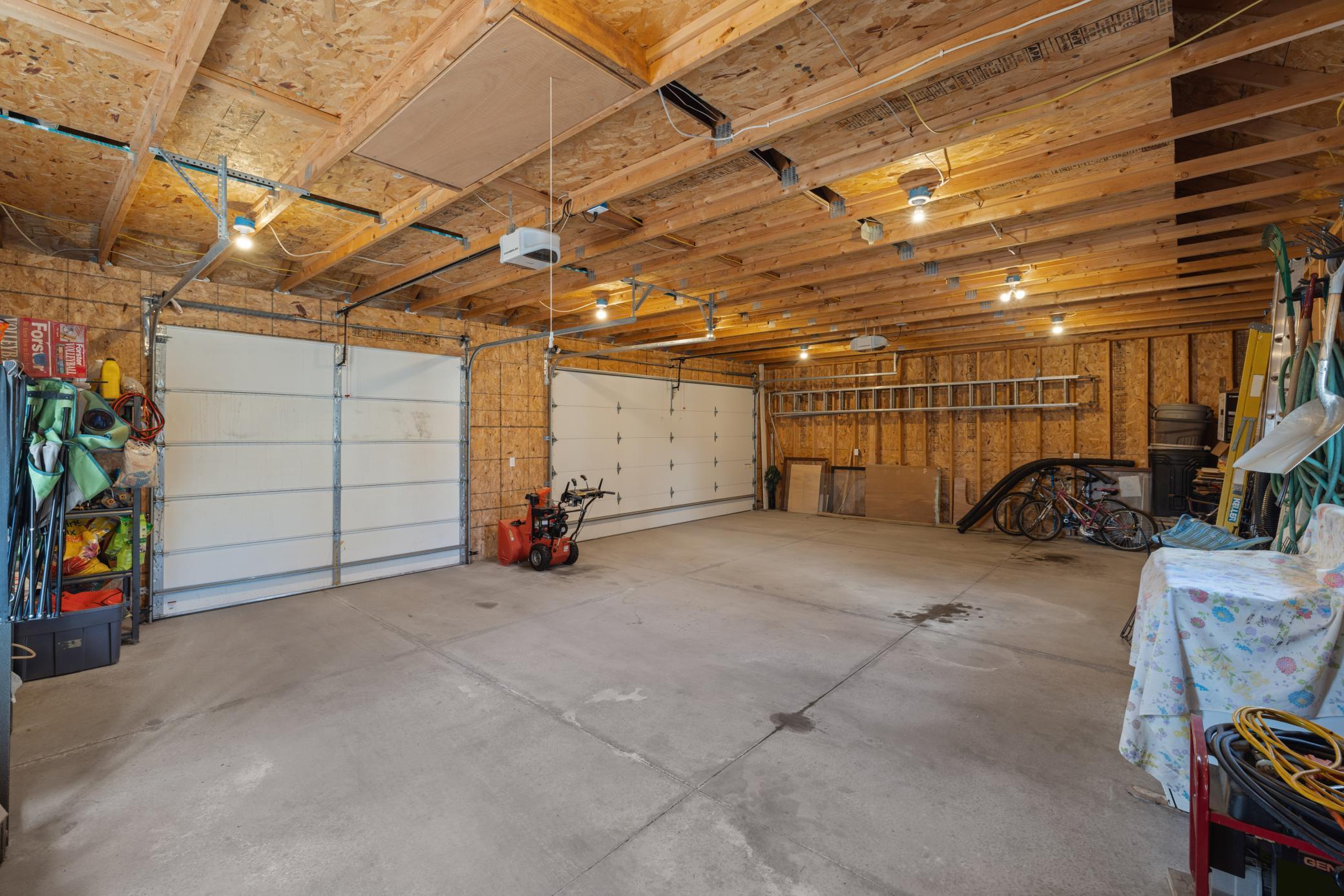 Newer detached garage
