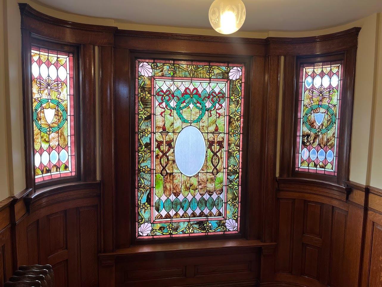 Art Nouveau Stained Glass Windows