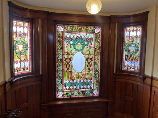 Art Nouveau Stained Glass Windows