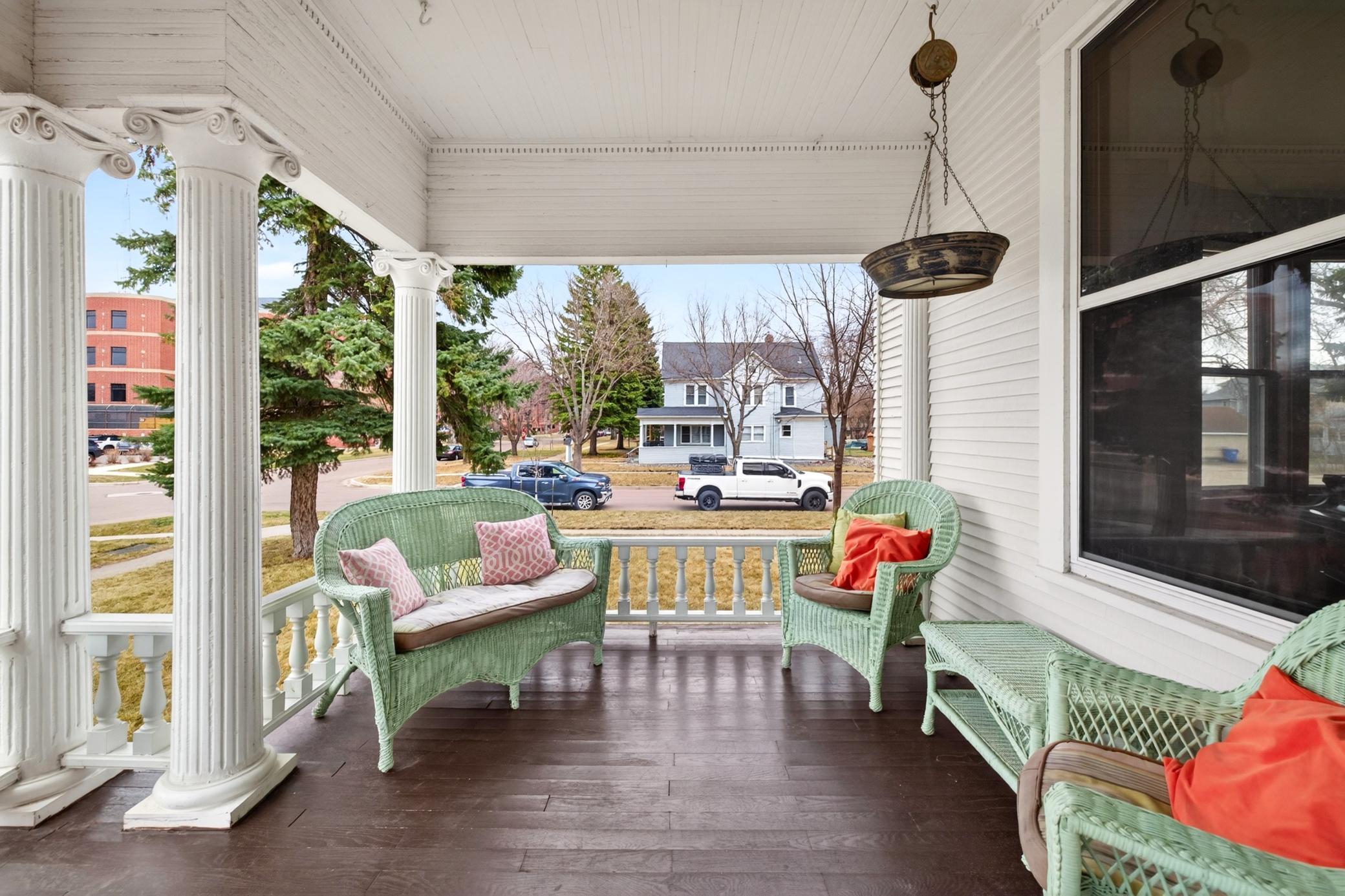 Porch view to the East