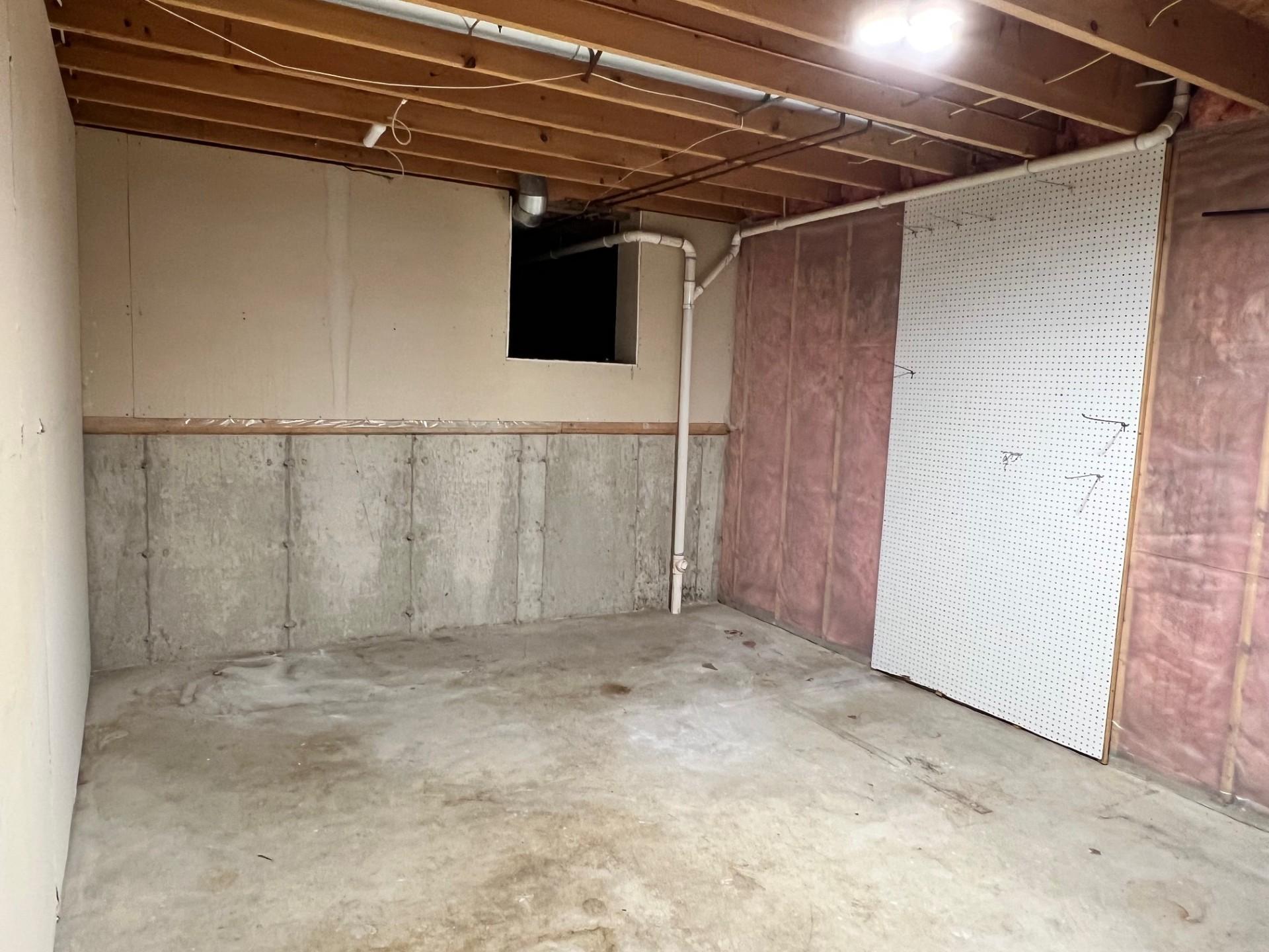 Family room - unfinished