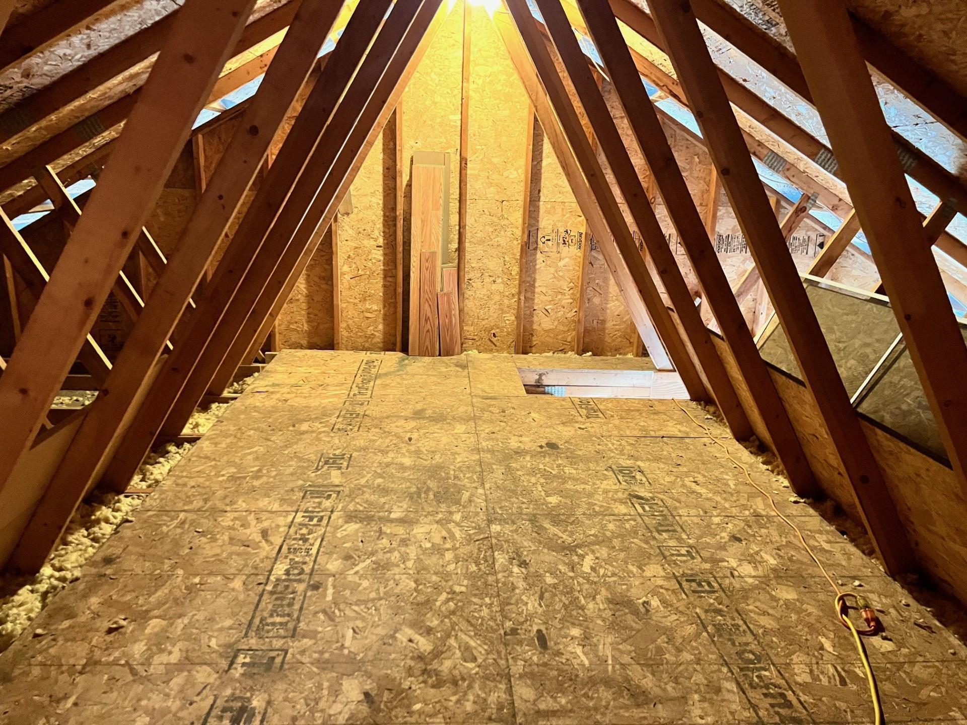 Storage above garage