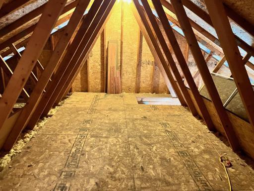 Storage above garage