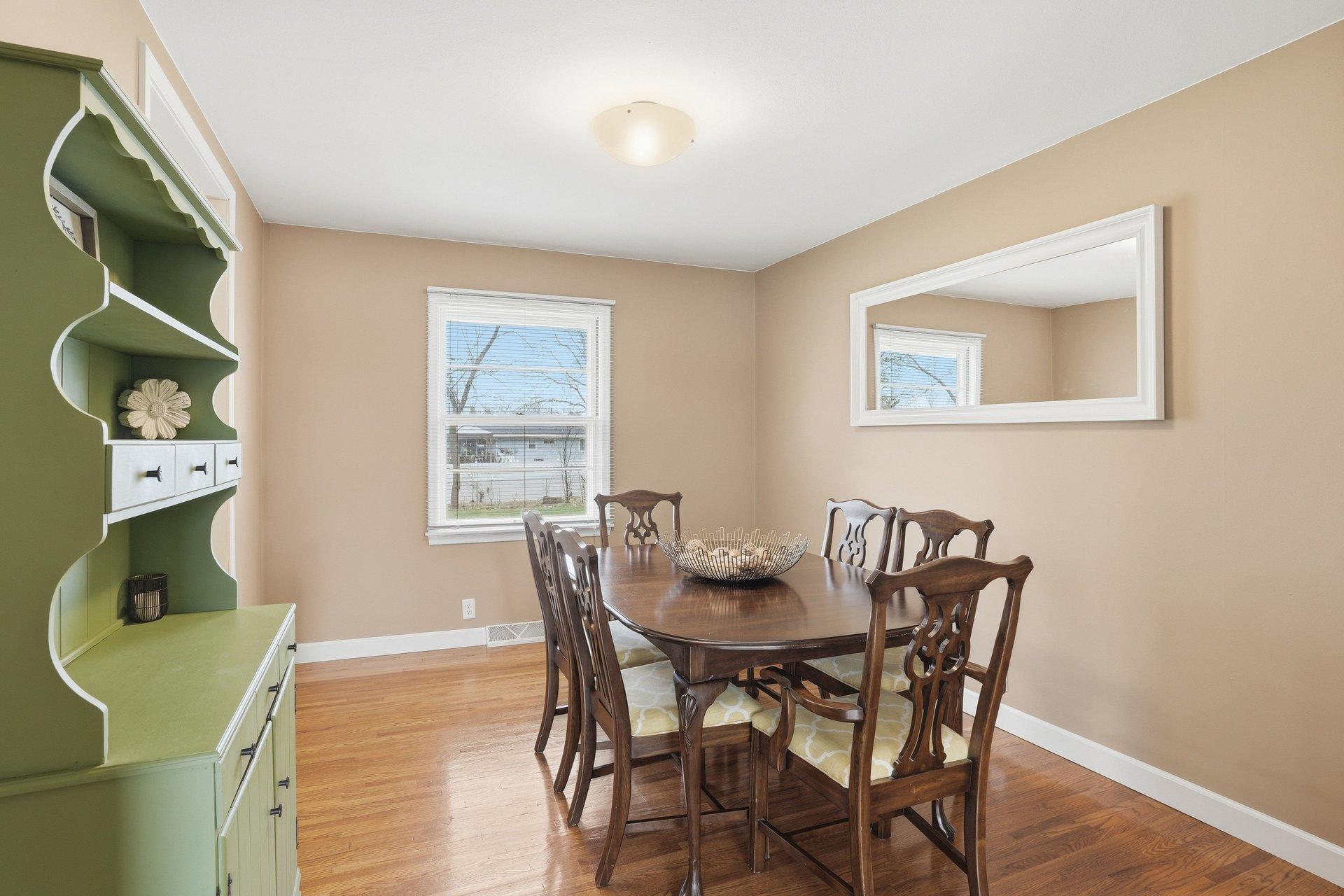 Formal dining room