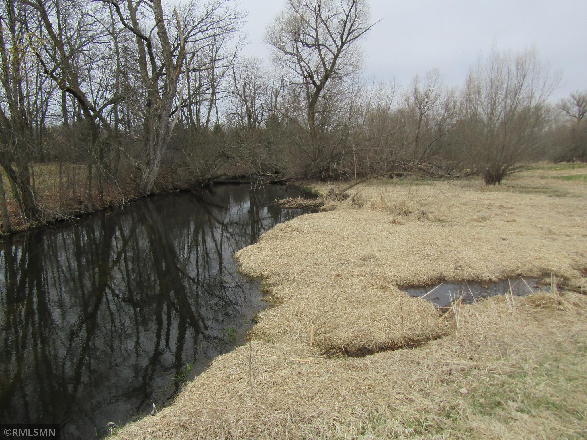 Rush Creek which leads to East Rush Lake