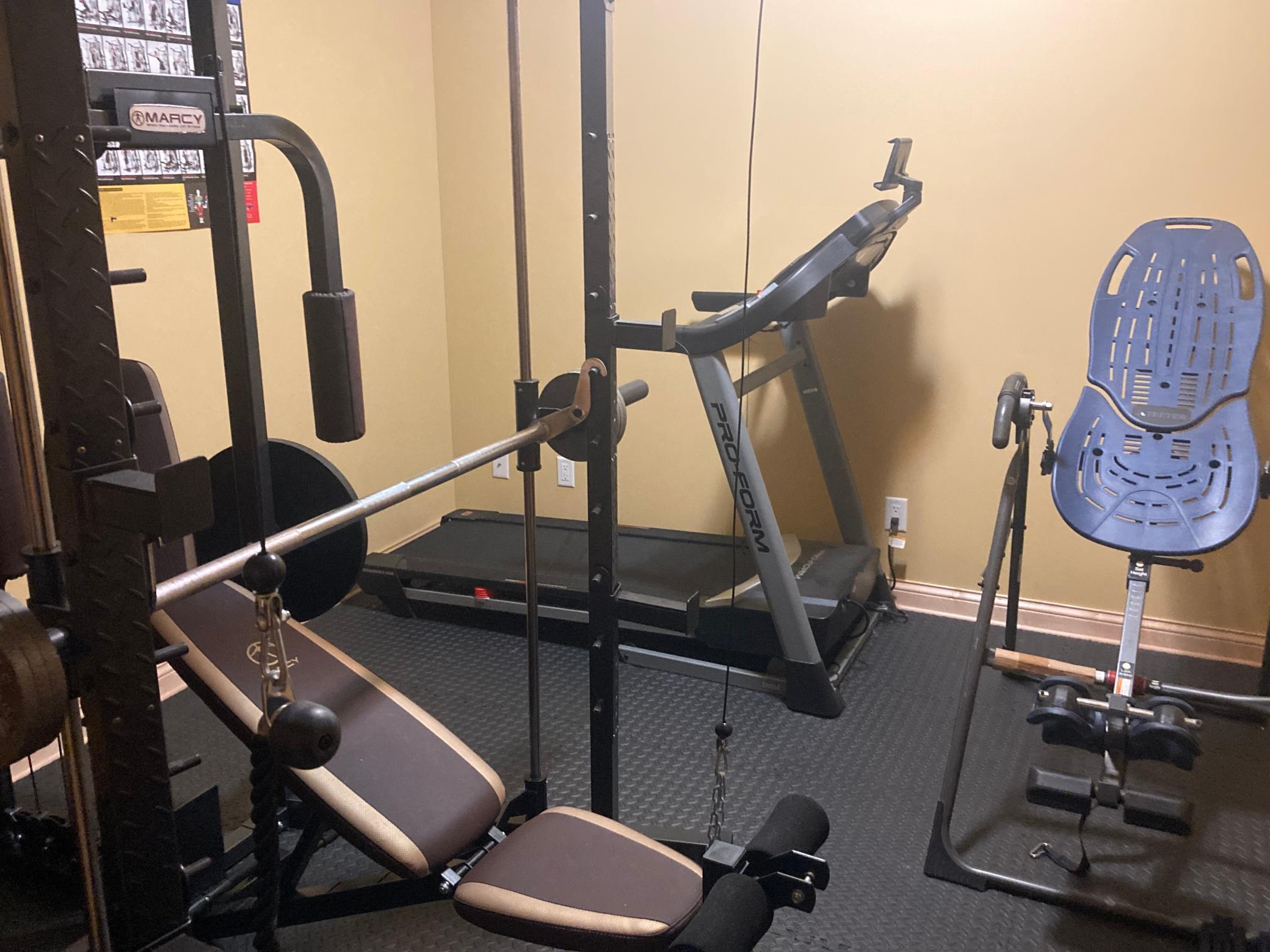 Home gym-basement