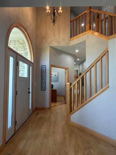 Elegant main floor entry