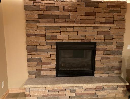 2nd fireplace-basement
