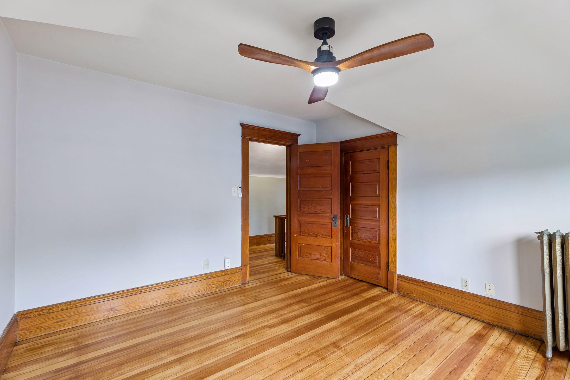 All the ceiling fans in the bedrooms were installed in 2025.