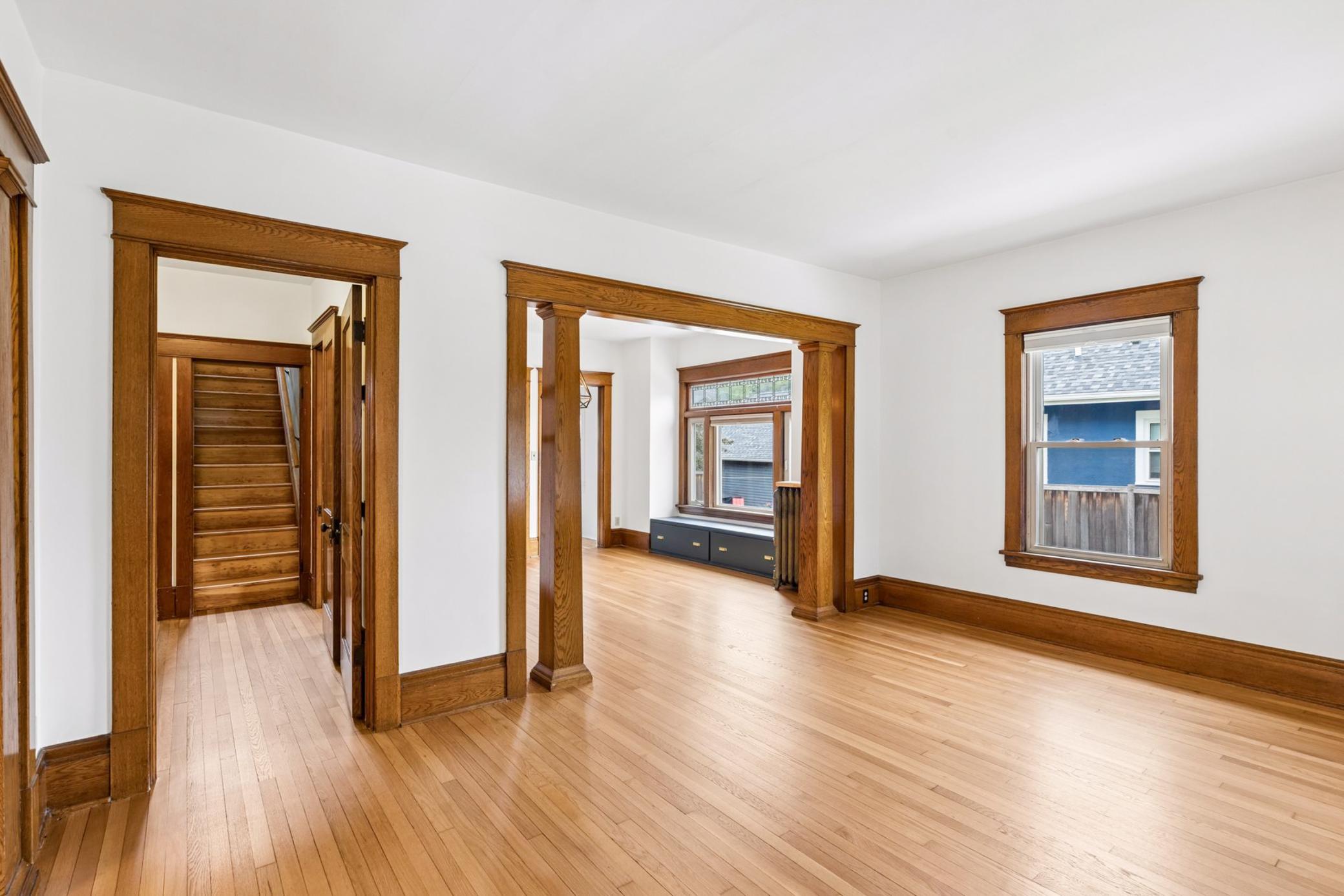 Living Room and Foyer.