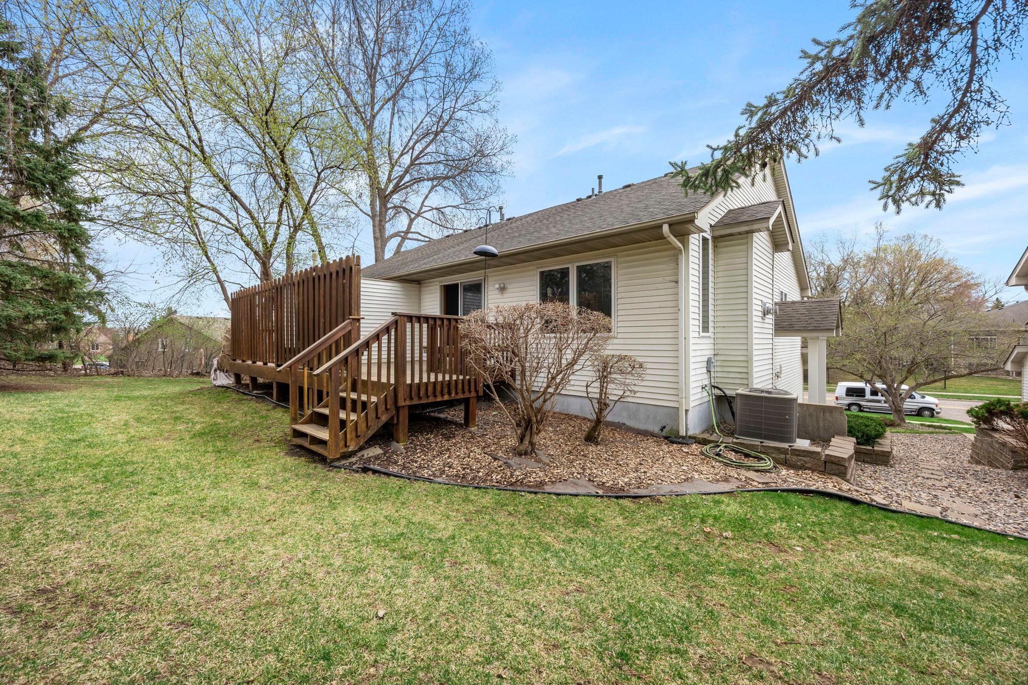 Green space right off your deck