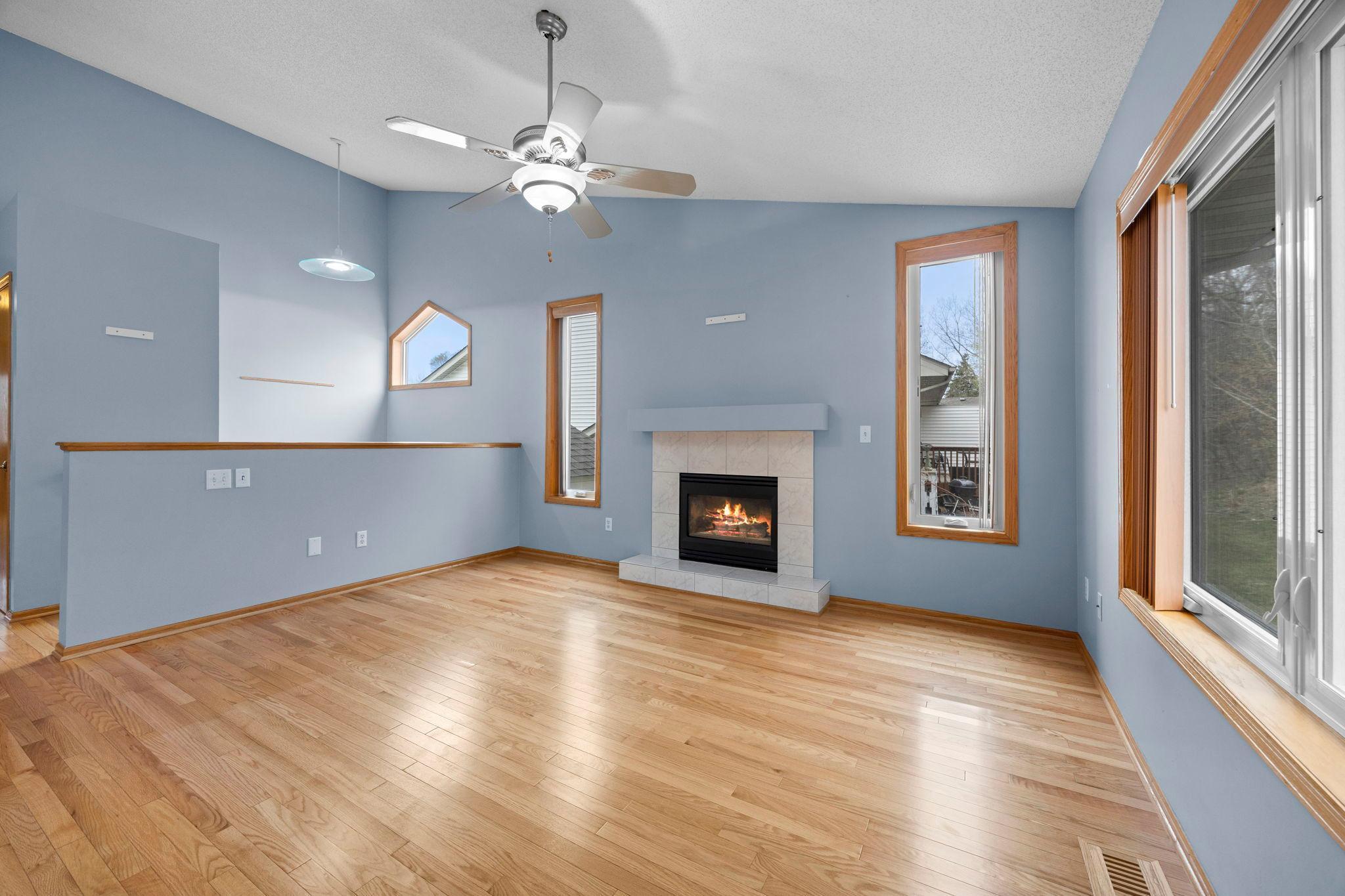 Beautiful hardwood floors throughout the main level