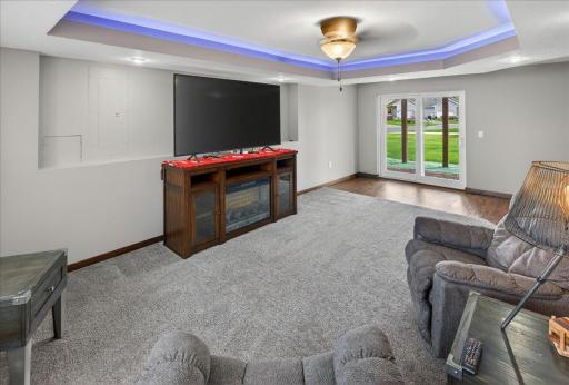 Great natural light in the lower level as well!