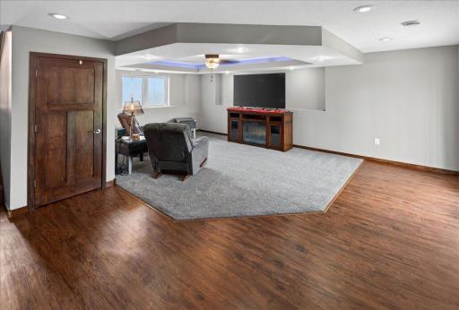 Professionally finished lower level added since being built in 2016