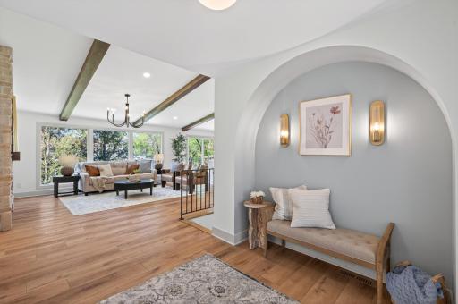 Welcome guests with ease without feeling crowded.