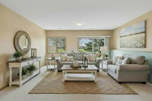 Walkout lower level with ample space