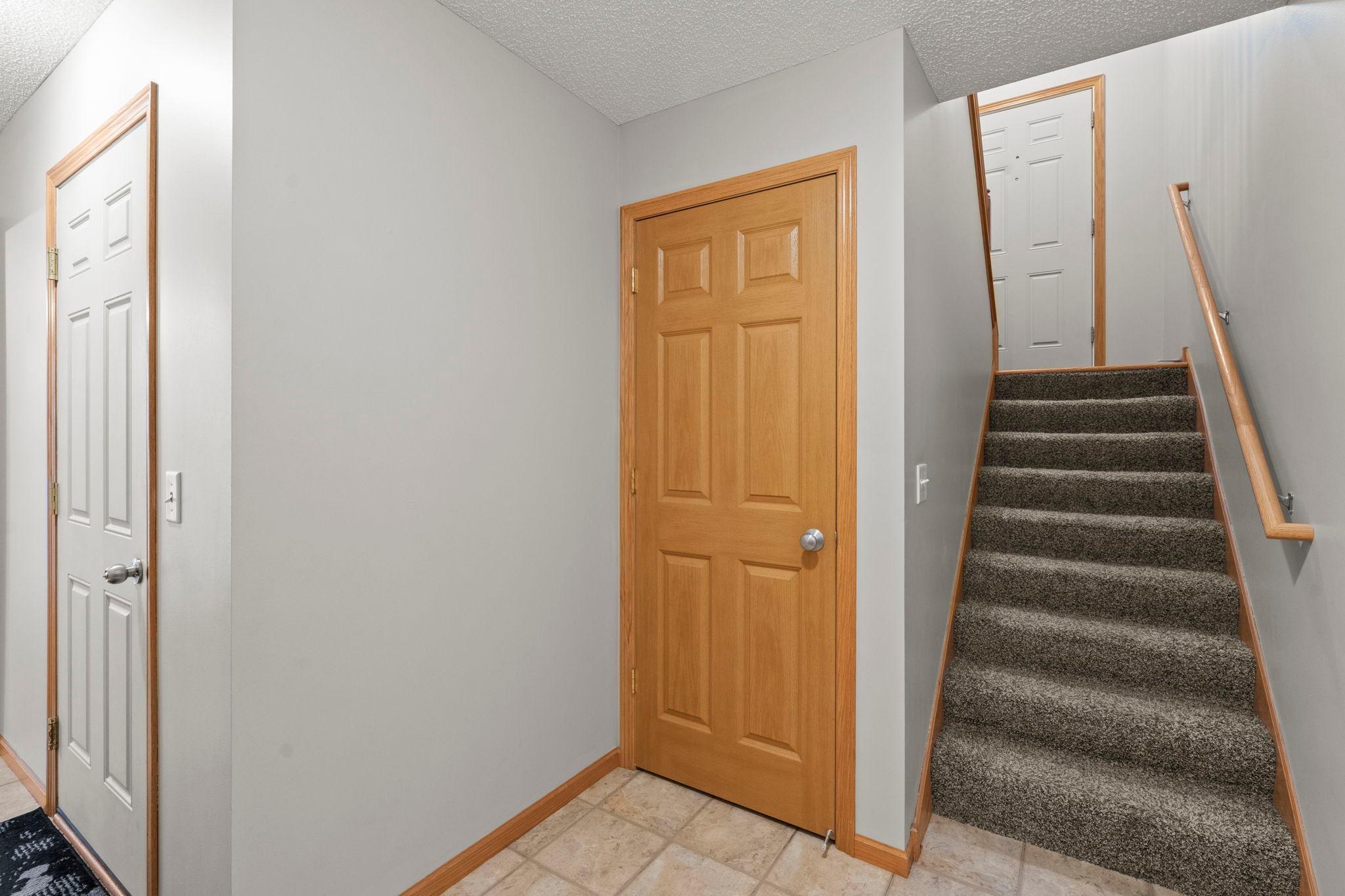 Staircase to lower level