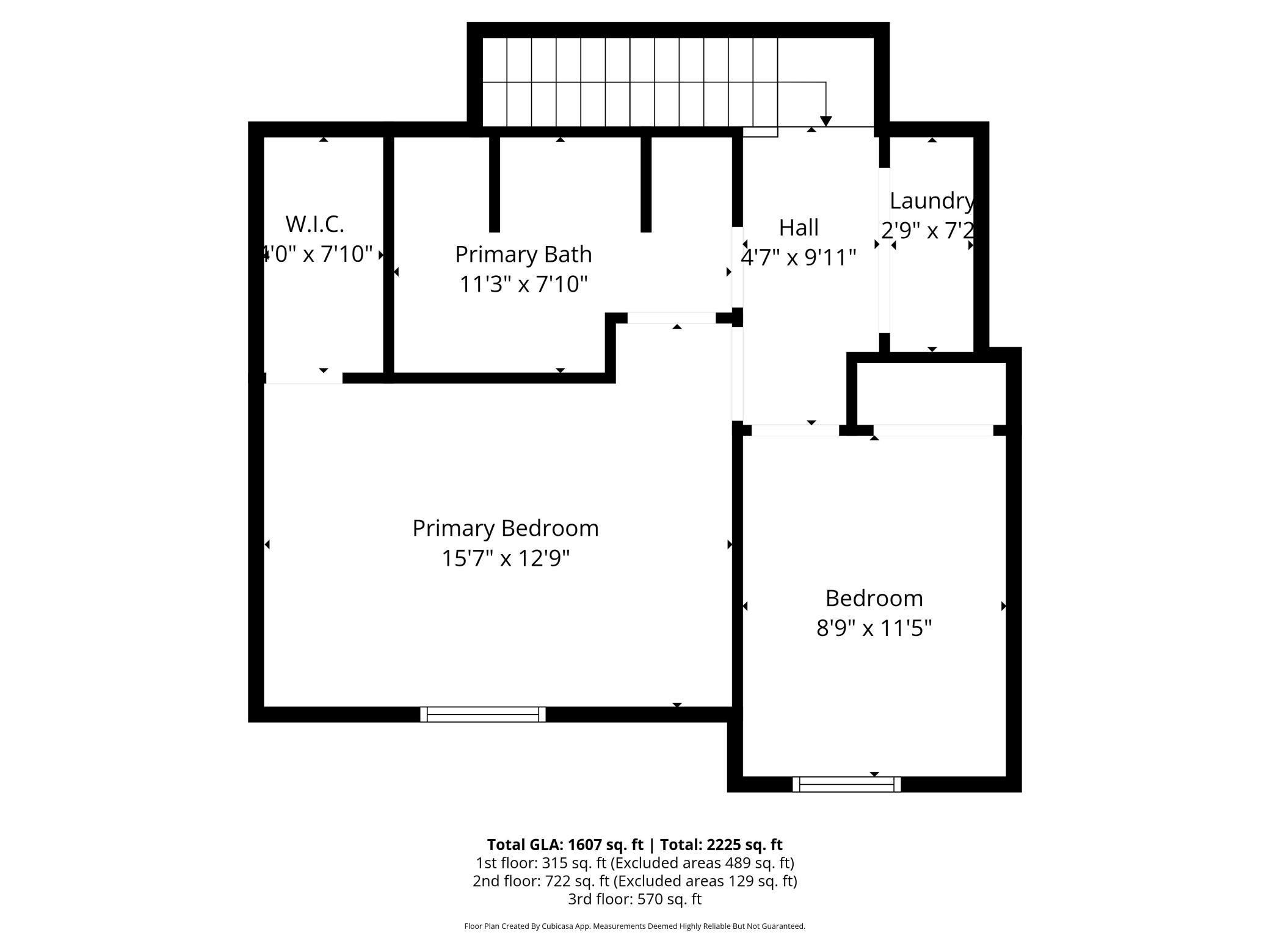 Floorplan - Upper level