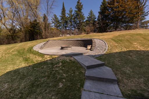 Cozy fire pit space for relaxing evenings