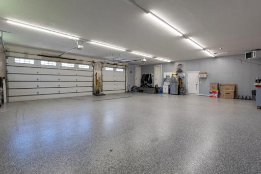 Amazing garage space! 3 stalls wide + tandem depth for 6-car capacity