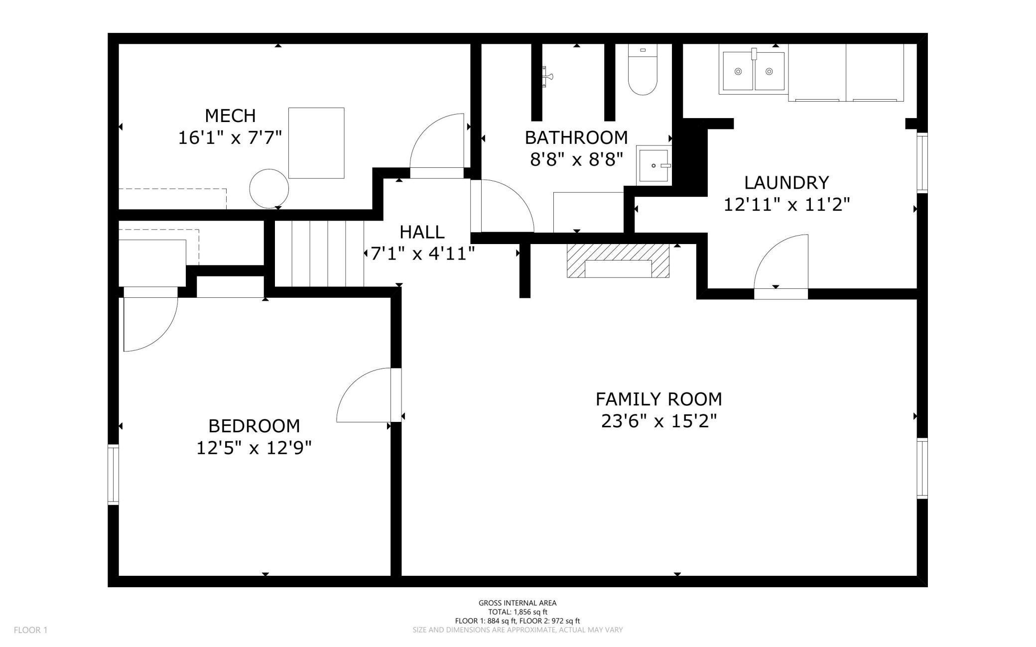 Floor Plan - Lower Level